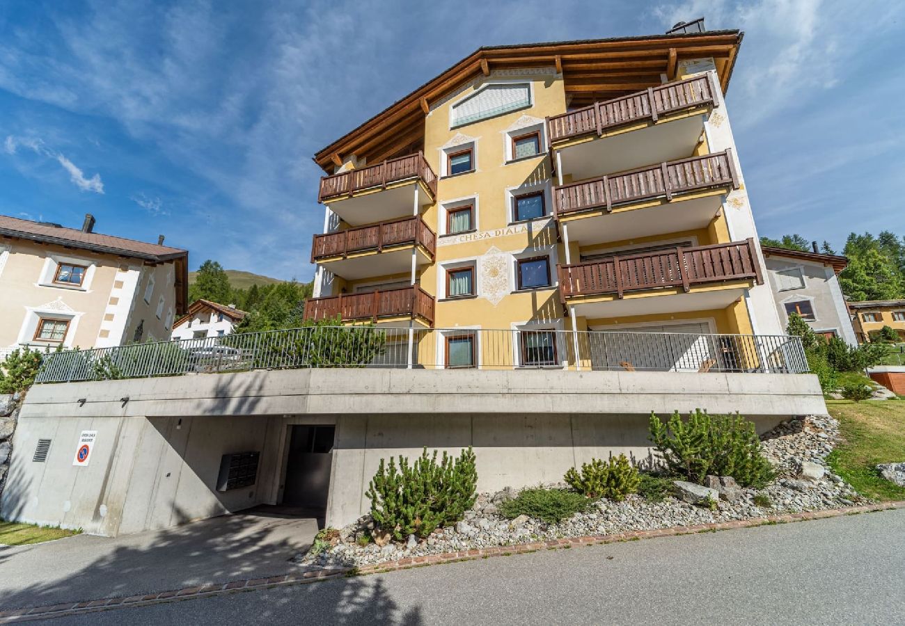 Ferienwohnung in Zuoz - Chesa Diala Attic - Zuoz