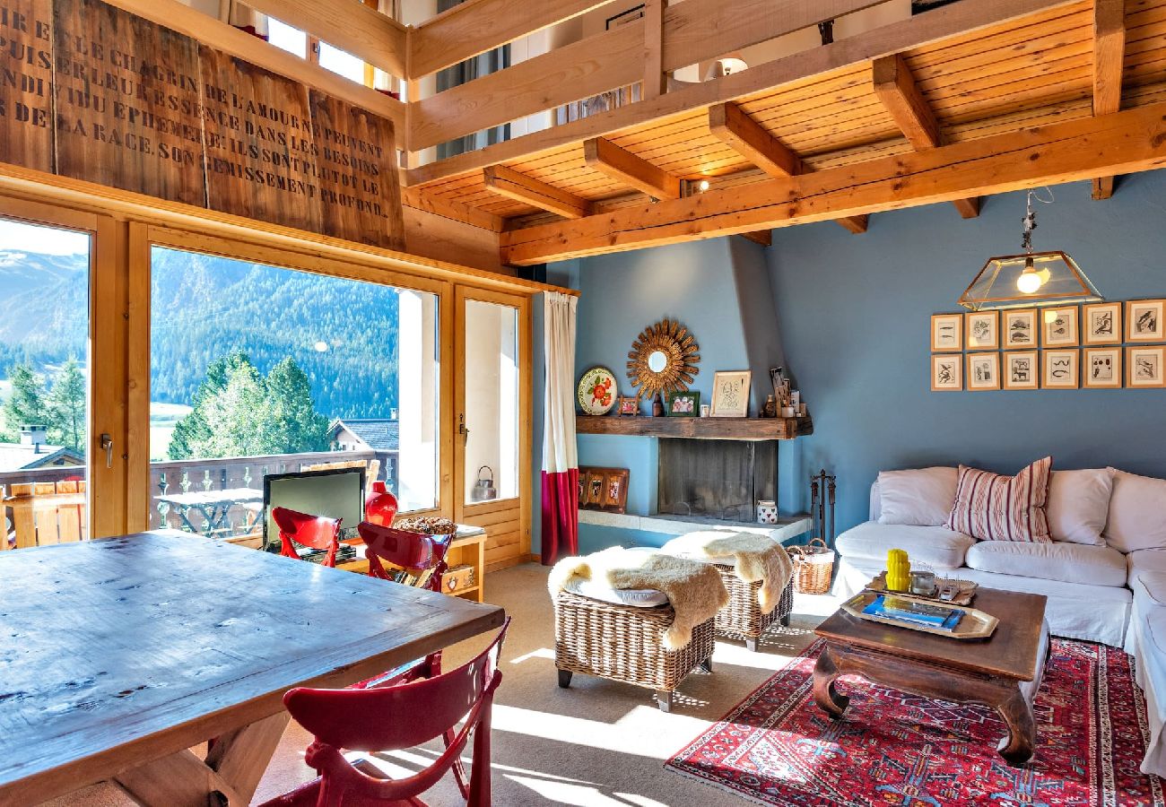 Apartment in La Punt-Chamues-ch - Chesa Panorama B - La Punt